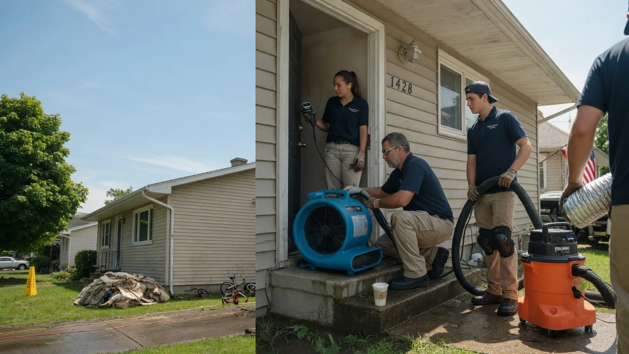 Water Damage Restoration in Bridgeport, WV near me